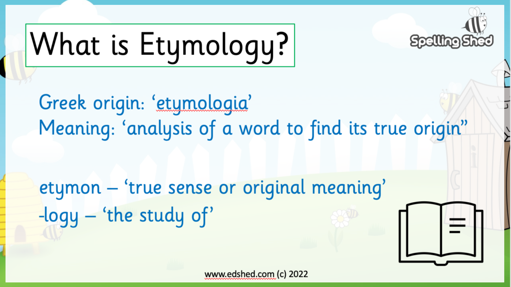 Etymology EdShed