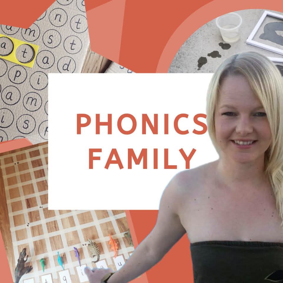 Phonics Family Image with Katie Whitehead